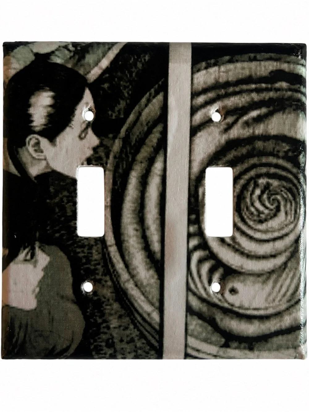 Custom Junji Ito's Light Switch Cover
